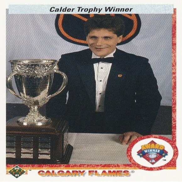 Sergei Makarov NHL Hockey Card Collection - 8 Calgary Flames NHL Hockey Cards - Picture 4 of 9